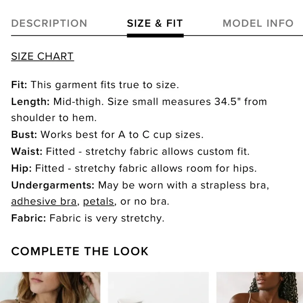 Forever Your Girl Lulu’s mini cocktail dress nwot - Picture 7 of 7